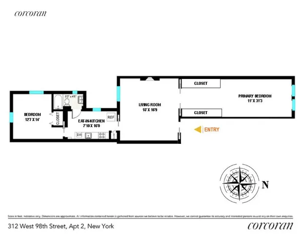 a view of a building with a tree