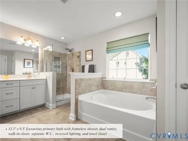 a bathroom with a sink vanity and mirror