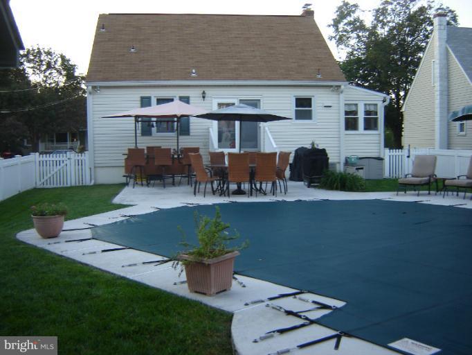 161 Meadow Road Pasadena, MD 21122 - Photo 4 of 21 pool view into entertaining patio