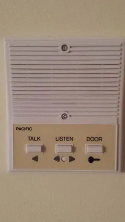 a close view of closet