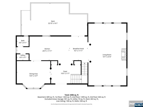 a picture of a floor plan