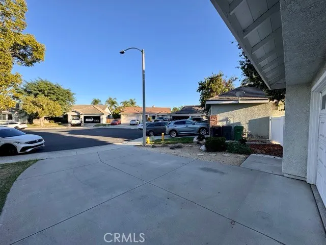 a view of the street