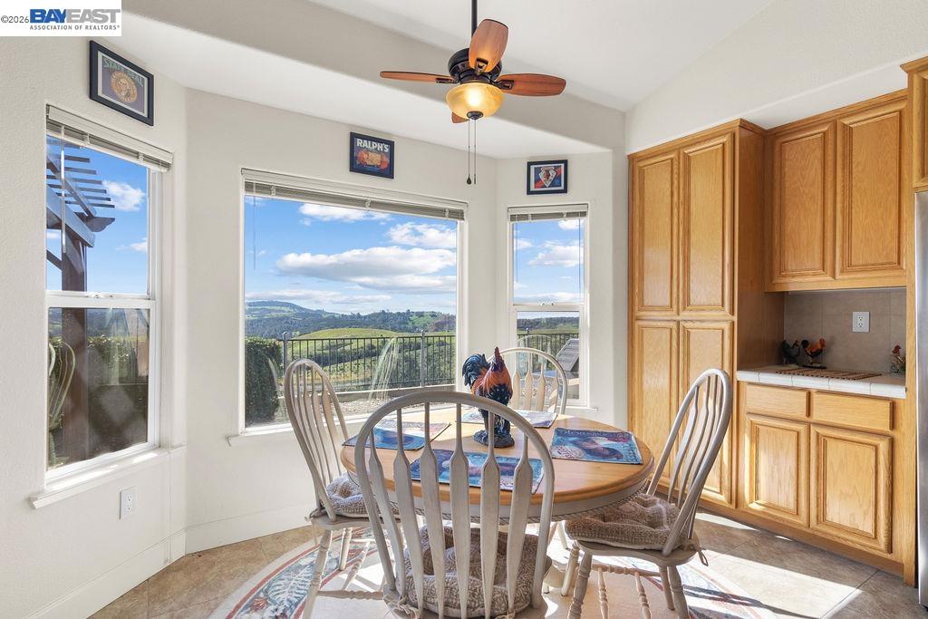 1105 Paradise Peak Road Valley Springs, CA 95252 - Photo 15 of 52 a view of a dining room with furniture window and outside view