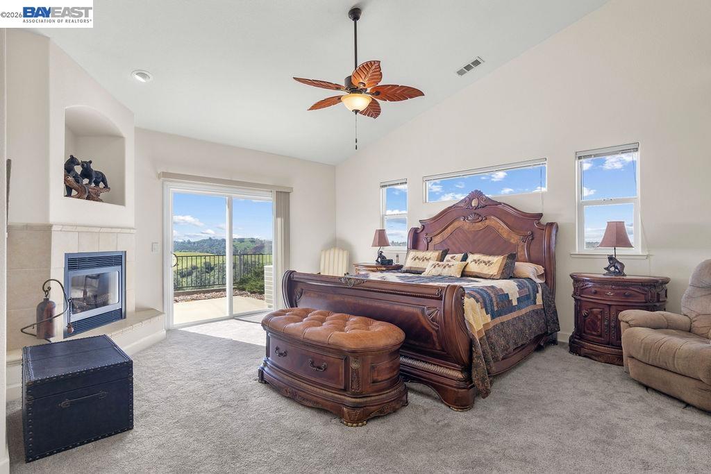 1105 Paradise Peak Road Valley Springs, CA 95252 - Photo 30 of 52 a bed room with a bed and a couch