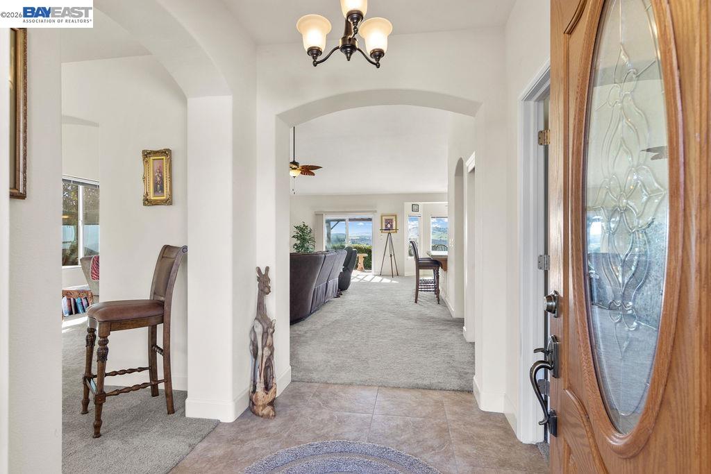 1105 Paradise Peak Road Valley Springs, CA 95252 - Photo 5 of 52 a view of a livingroom with furniture and front door