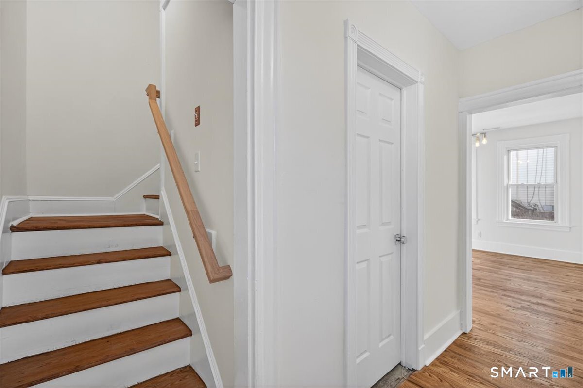 62 General Street Stratford, CT 06615 - Photo 8 of 40 a view of entryway with wooden floor