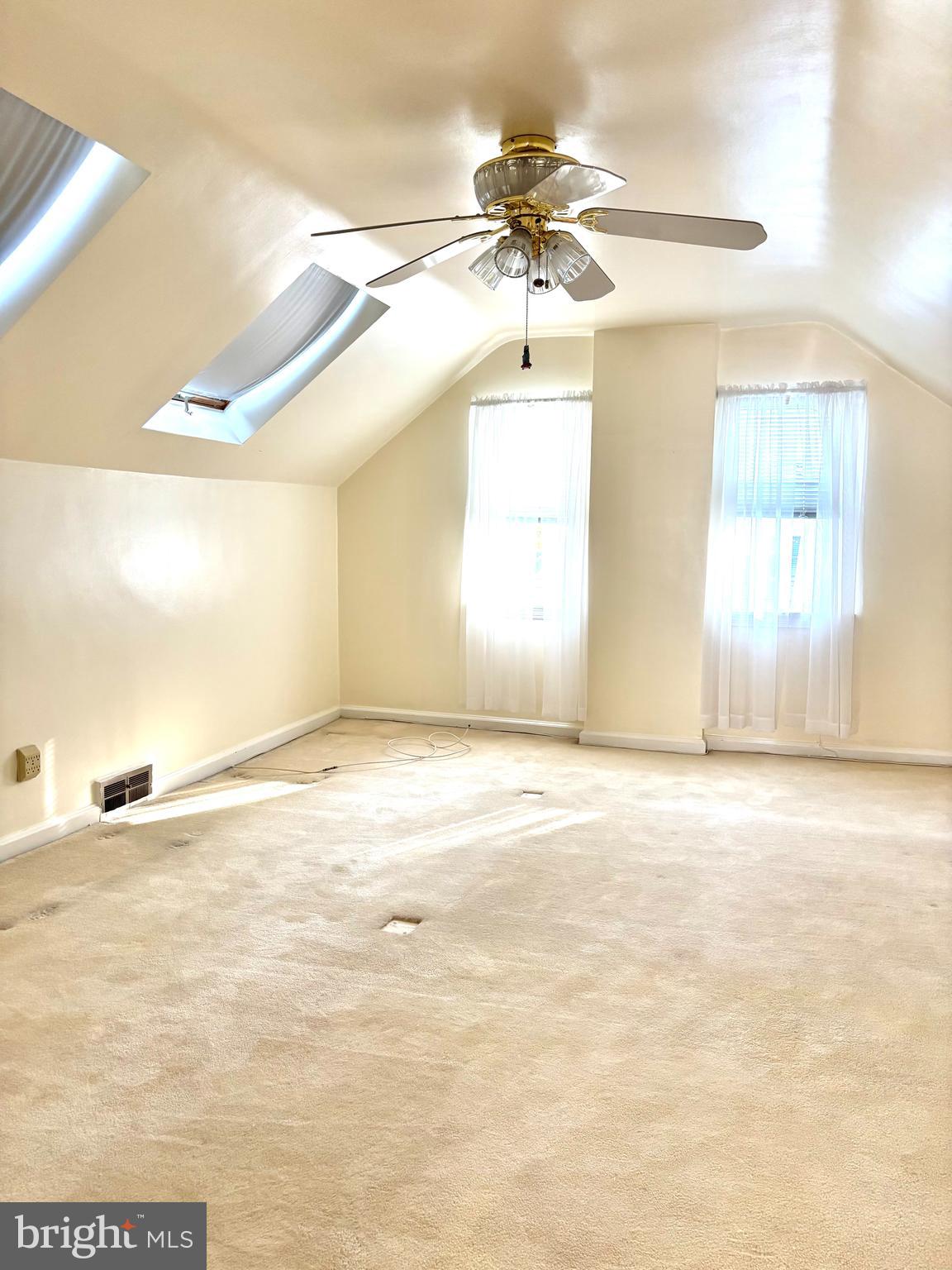 154 Wyndmoor Road Havertown, PA 19083 - Photo 13 of 17 Second Floor Bedroom # 2 with skylights