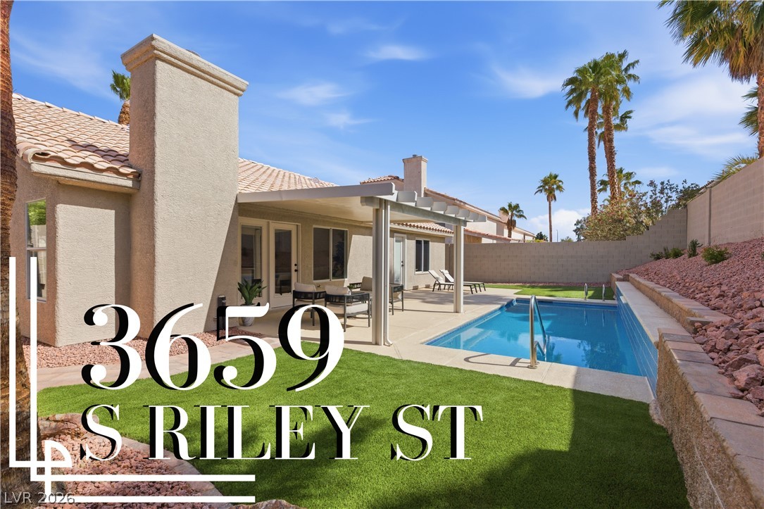3659 South Riley Street Las Vegas, NV 89147 - Photo 1 of 1 This residence features a refreshing pool, a comfortable patio, and a spacious private yard.