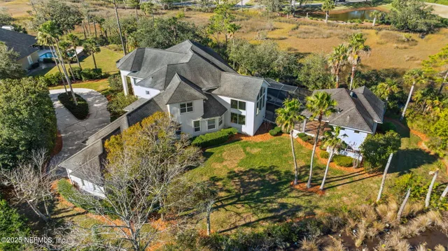 a view of lake from a balcony