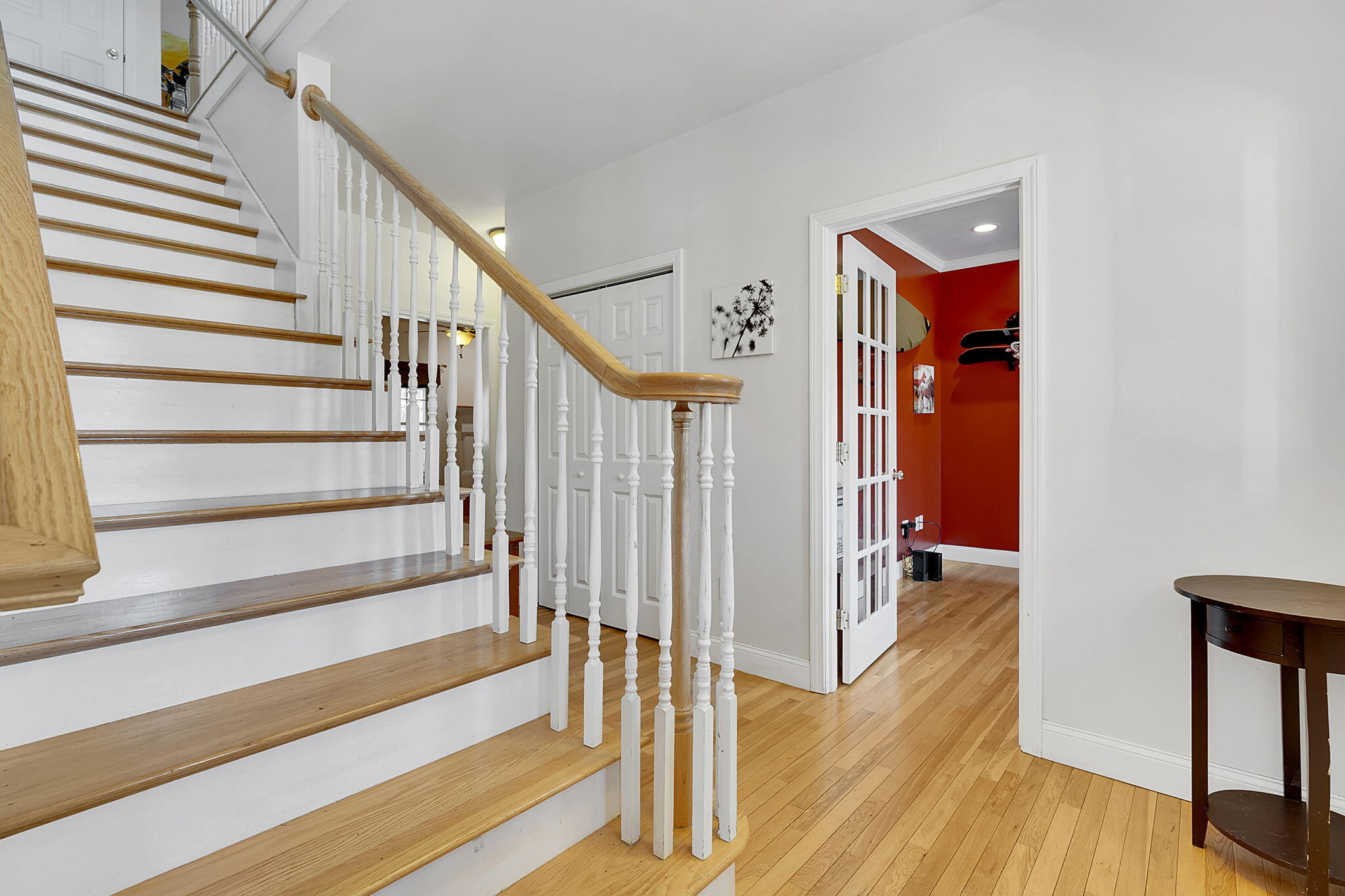 34 Watson Mill Road Saco, ME 04072 - Photo 22 of 51 Staircase from front door entryway.