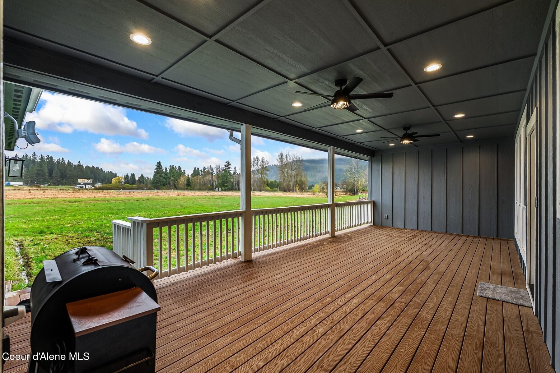 51 Pumphouse Lane Sagle, ID 83860 - Photo 4 of 45 Covered Back Porch