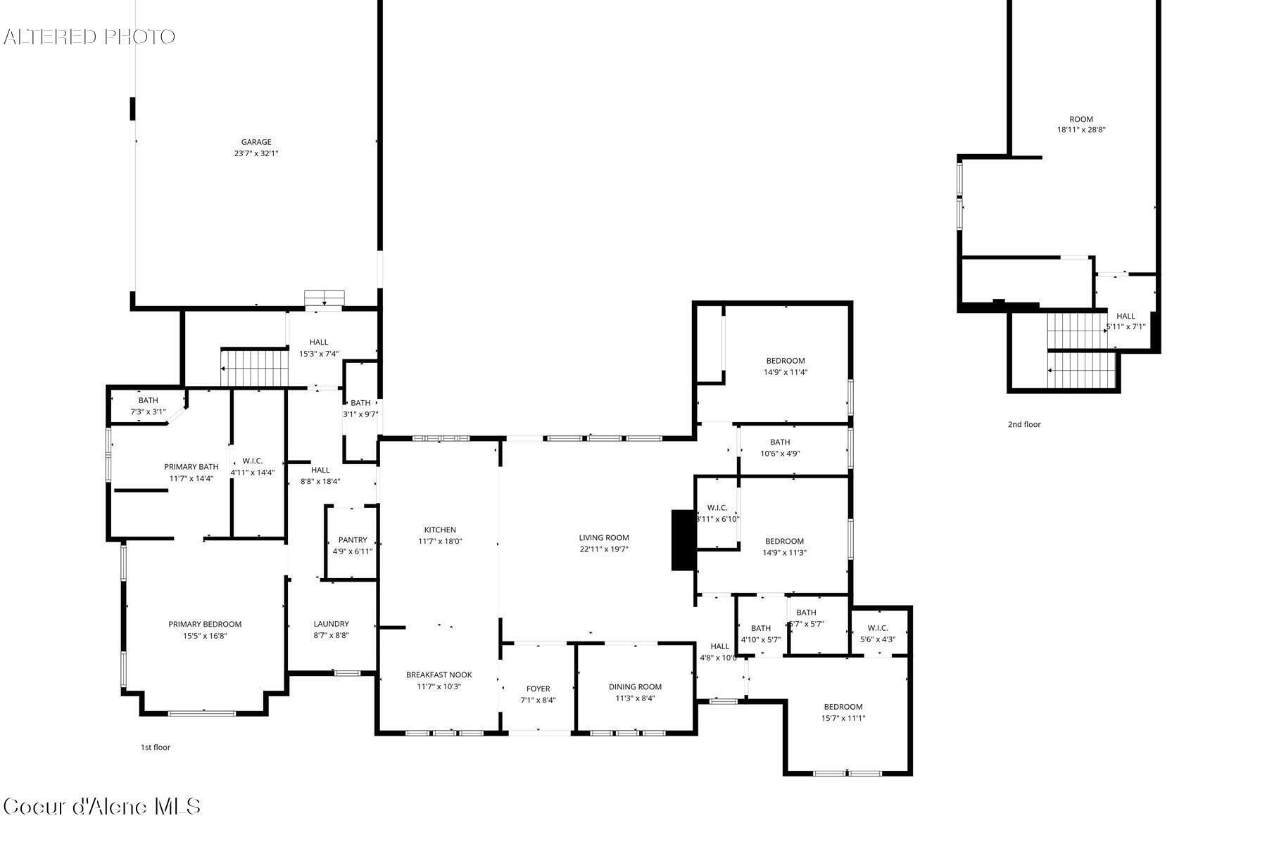 51 Pumphouse Lane Sagle, ID 83860 - Photo 45 of 45 Floor Plan