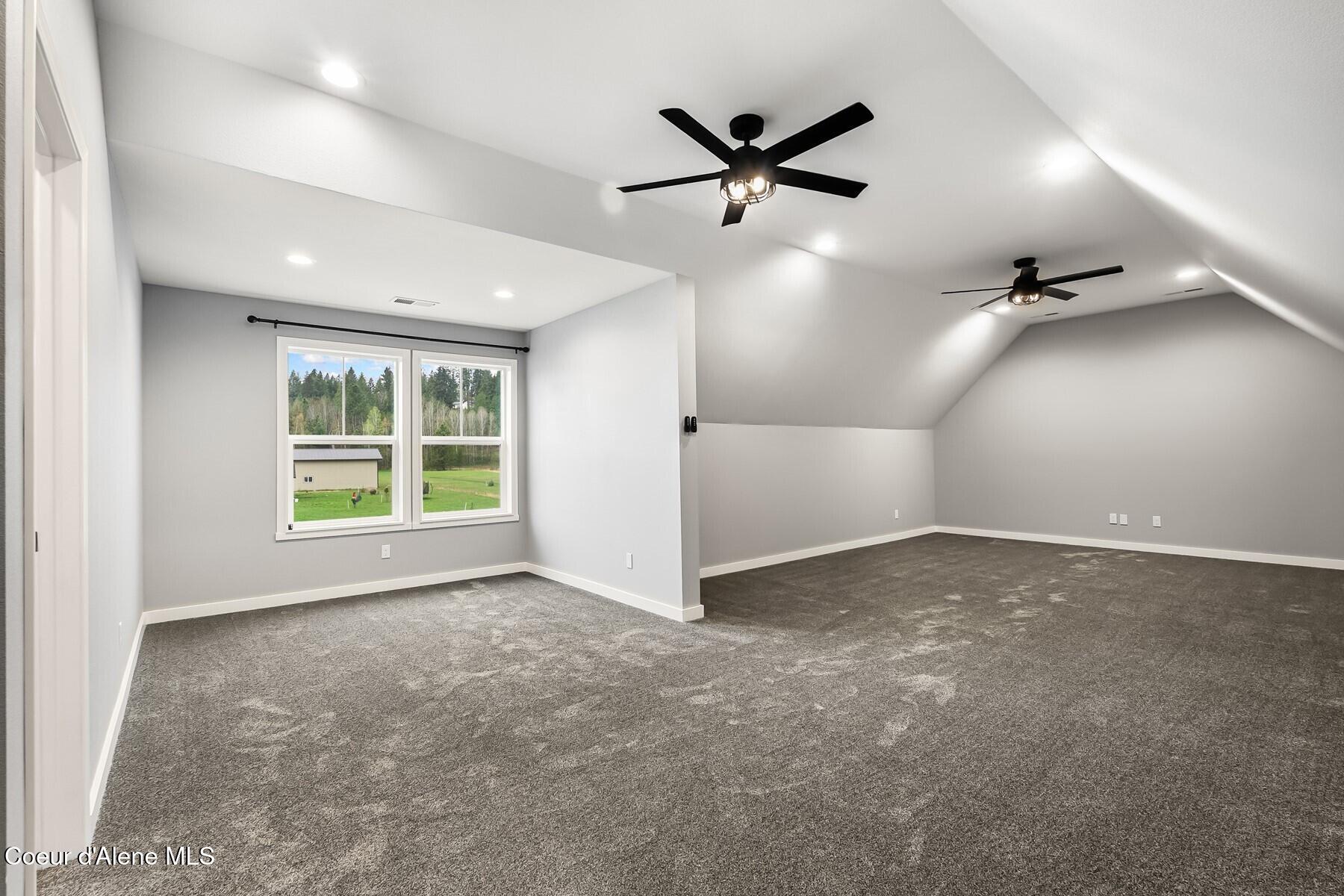 51 Pumphouse Lane Sagle, ID 83860 - Photo 6 of 45 Bonus Room over the 3 Car Garage