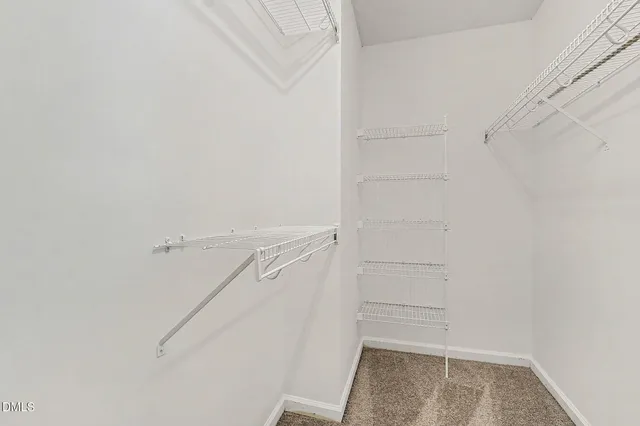 a view of walk in closet