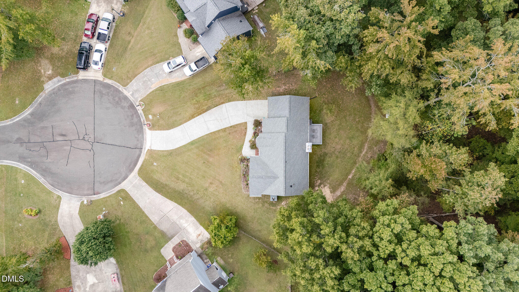 7 Neptune Court Durham, NC 27712 - Photo 36 of 39 an aerial view of a house