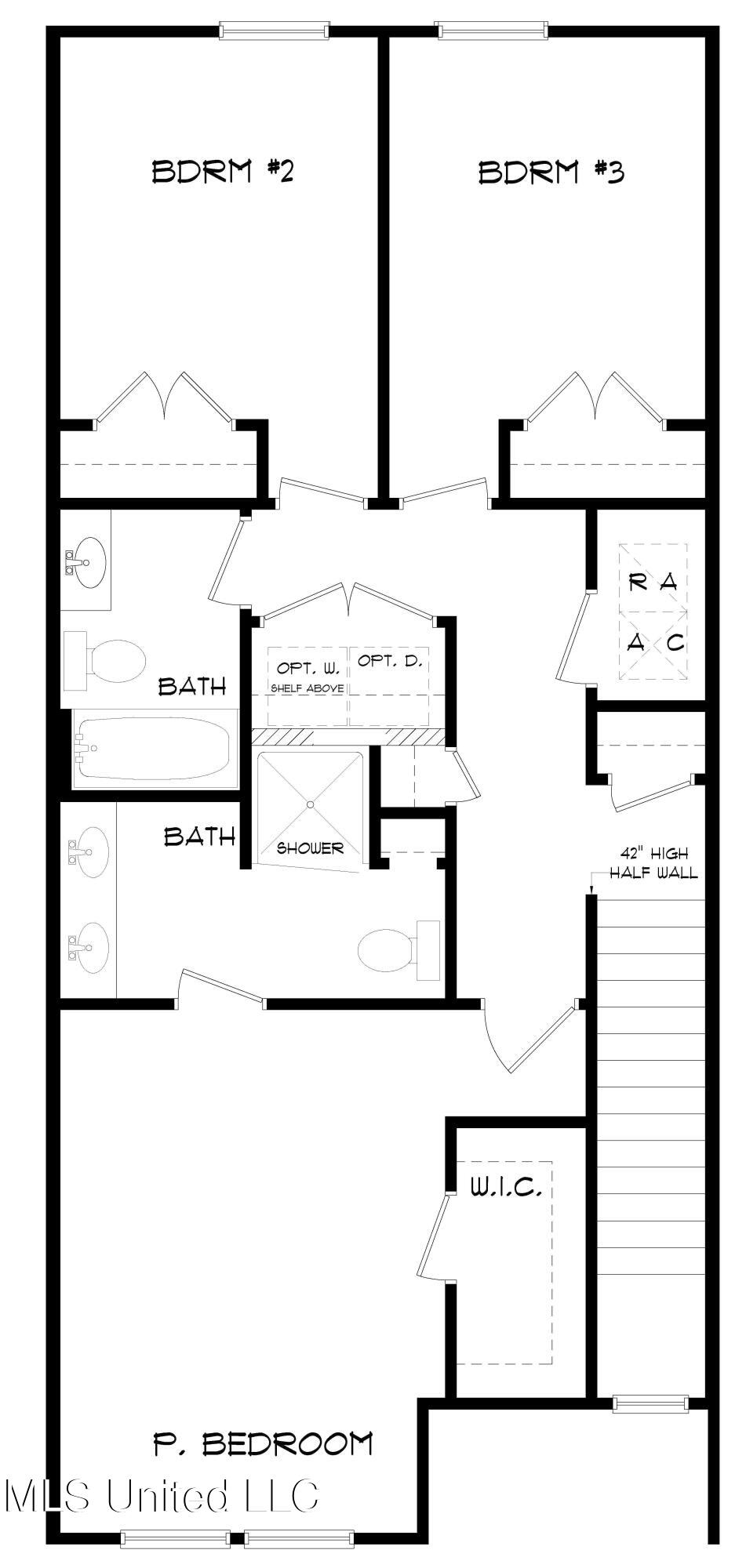 138 Debuys Road Biloxi, MS 39531 - Photo 7 of 33 PALM_TOWNHOME_B_SECOND_FLOOR_PLAN