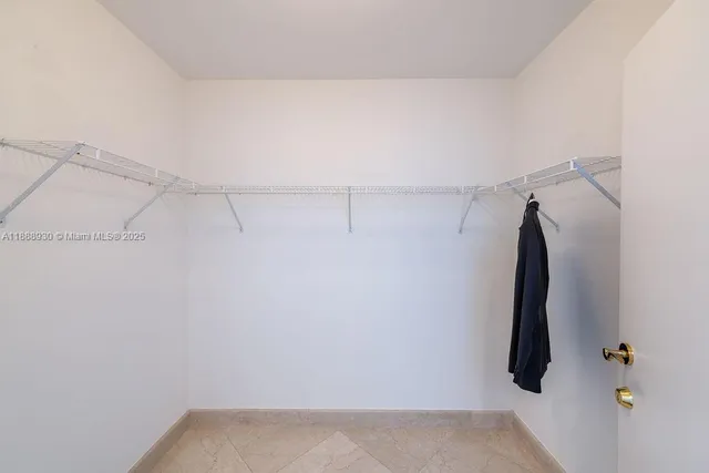 a view of walk in closet