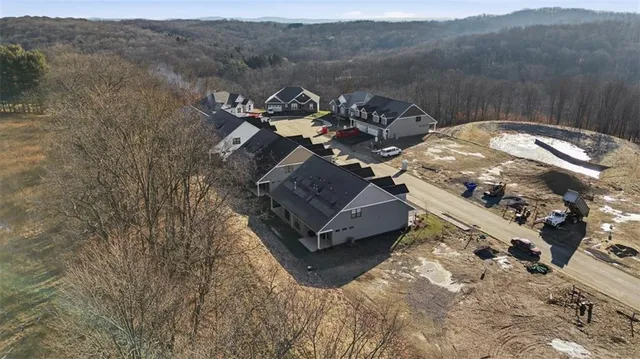 a view of a couches in the roof of a house