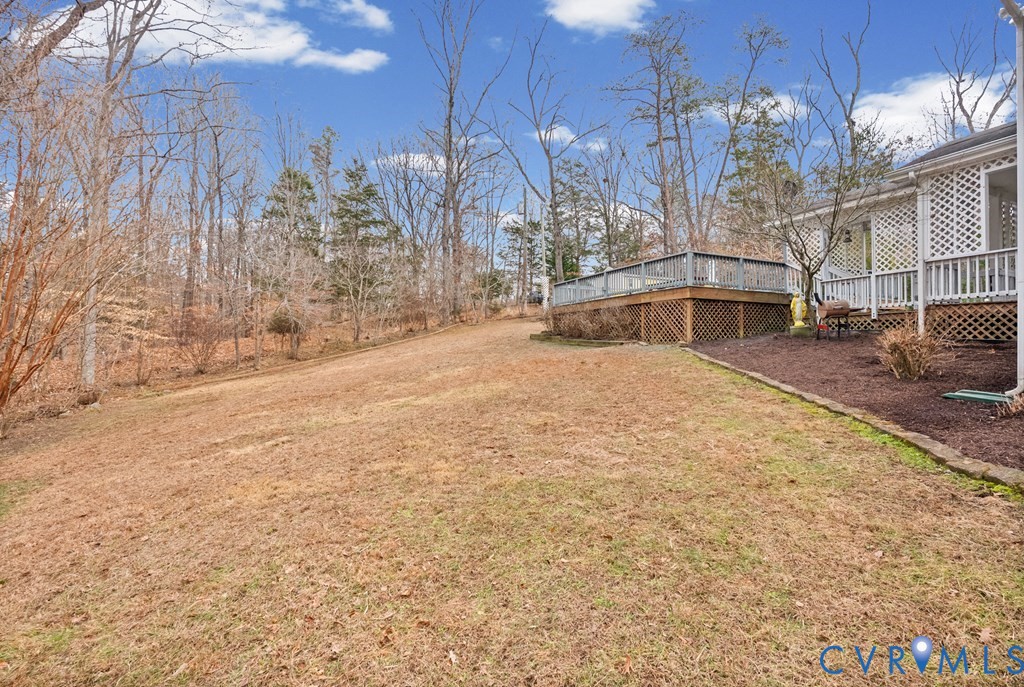 116 Jesse's Way Farmville, VA 23901 - Photo 37 of 47 Expansive backyard featuring a multi-level wood de