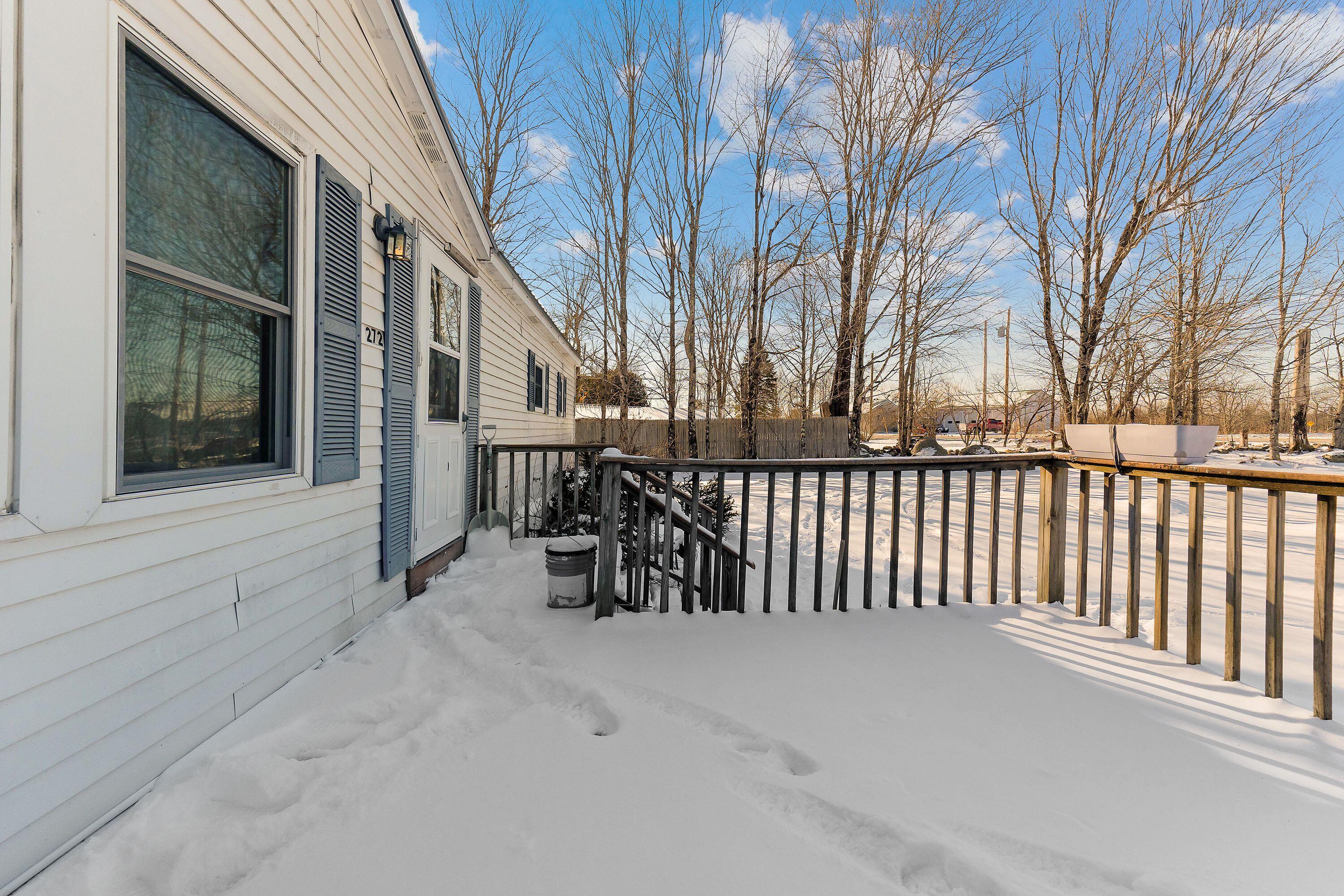 272 Hebron Road Buckfield, ME 04220 - Photo 28 of 32 Spacious deck
