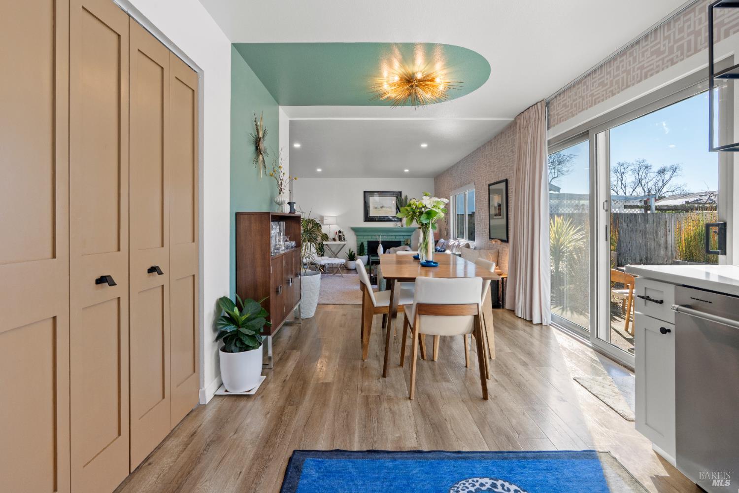 8633 Lancaster Drive Rohnert Park, CA 94928 - Photo 7 of 66 a view of a dining room with furniture and wooden floor