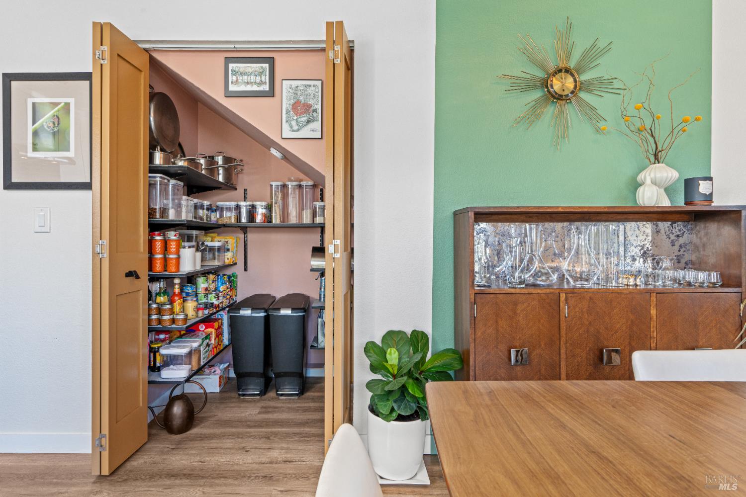 8633 Lancaster Drive Rohnert Park, CA 94928 - Photo 7 of 67 A second pantry, not original to the home, adds extra storage.