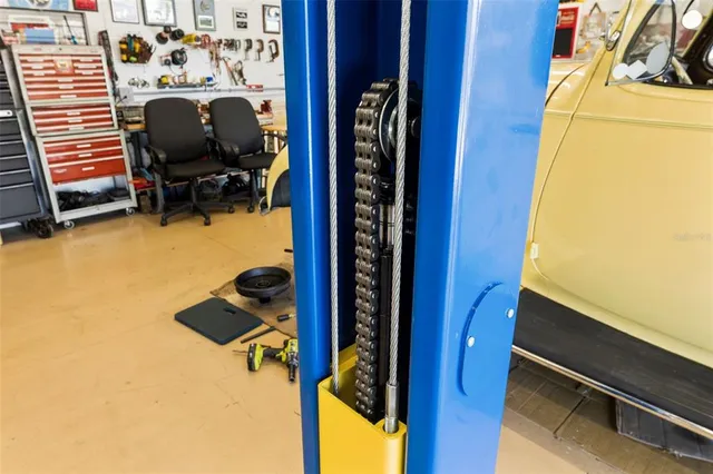 a view of an outdoor space with seating area