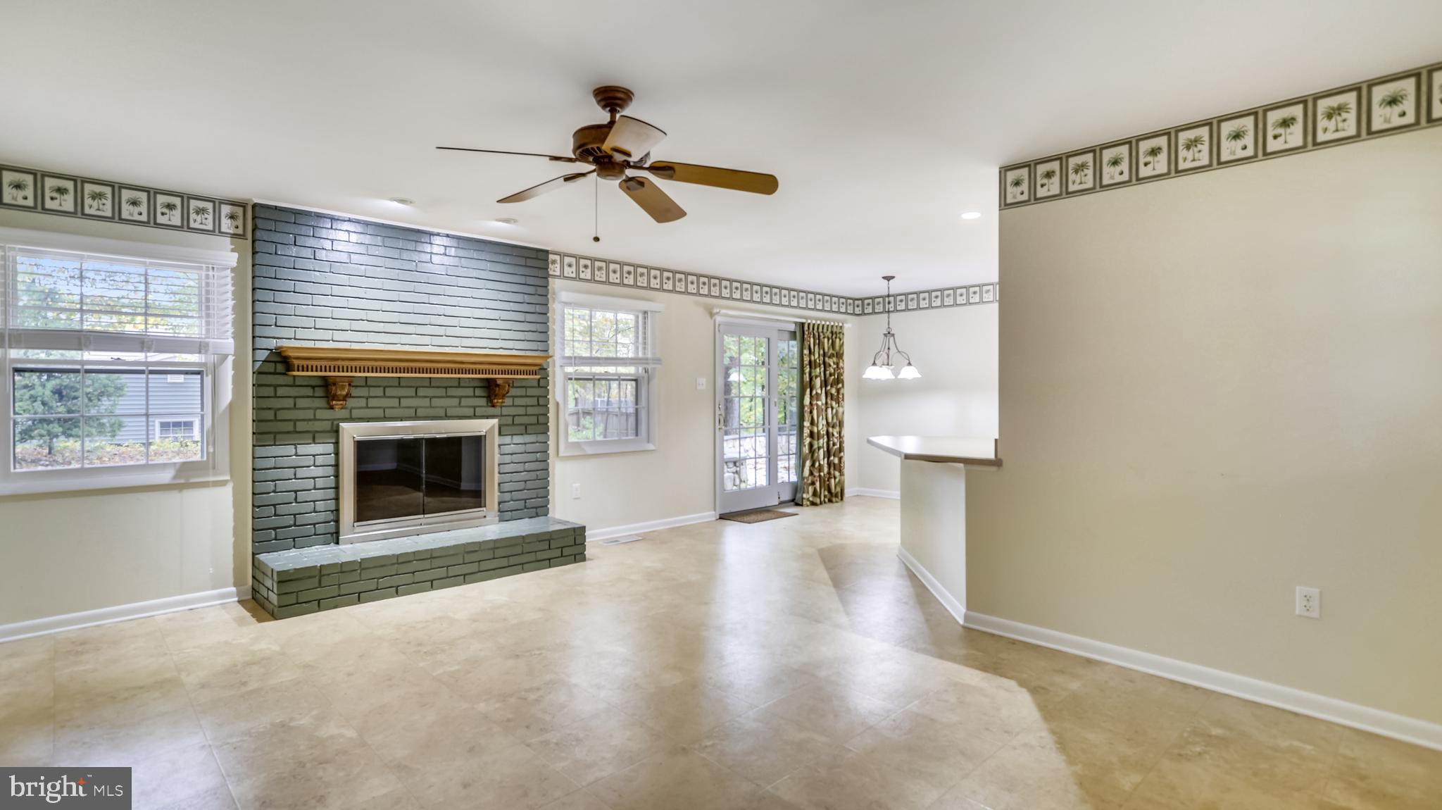 1791 Roxboro Place Crofton, MD 21114 - Photo 17 of 37 Family Room w/ Wood Burning Fireplace