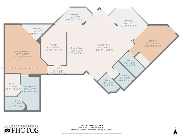 $4,700 | 3370 Hidden Bay Drive, Unit 1002, Aventura, FL 33180