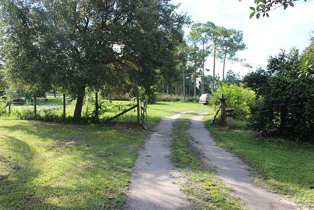 12666 N Road Loxahatchee, FL 33470 - Photo 1 of 10 driveway heading to the back of property