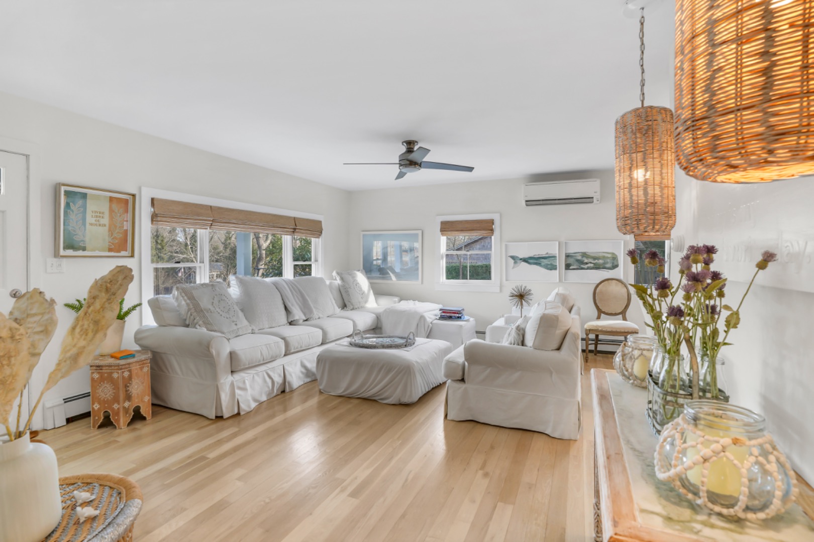 54 Lake Street Vineyard Haven, MA 02568 - Photo 21 of 30 a living room with furniture and a large window