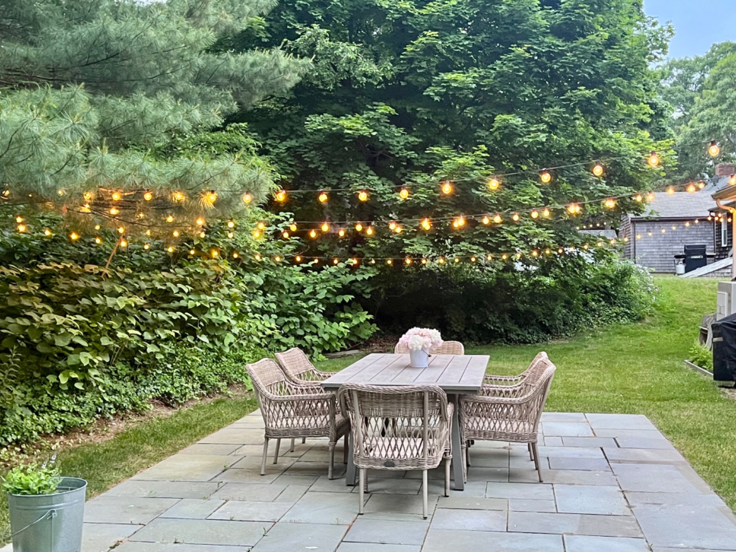 54 Lake Street Vineyard Haven, MA 02568 - Photo 3 of 30 a view of a sitting area with furniture and garden