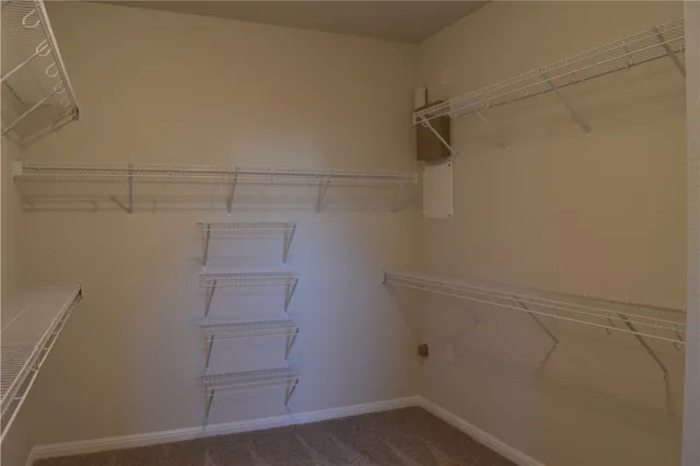 a view of walk in closet