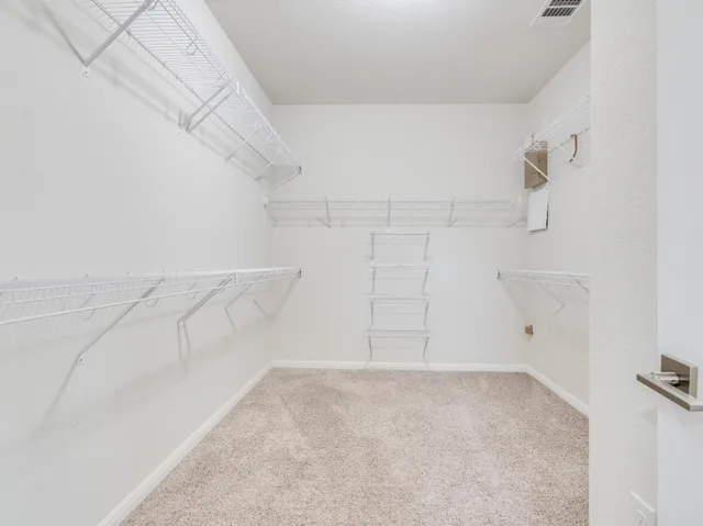 a view of empty room