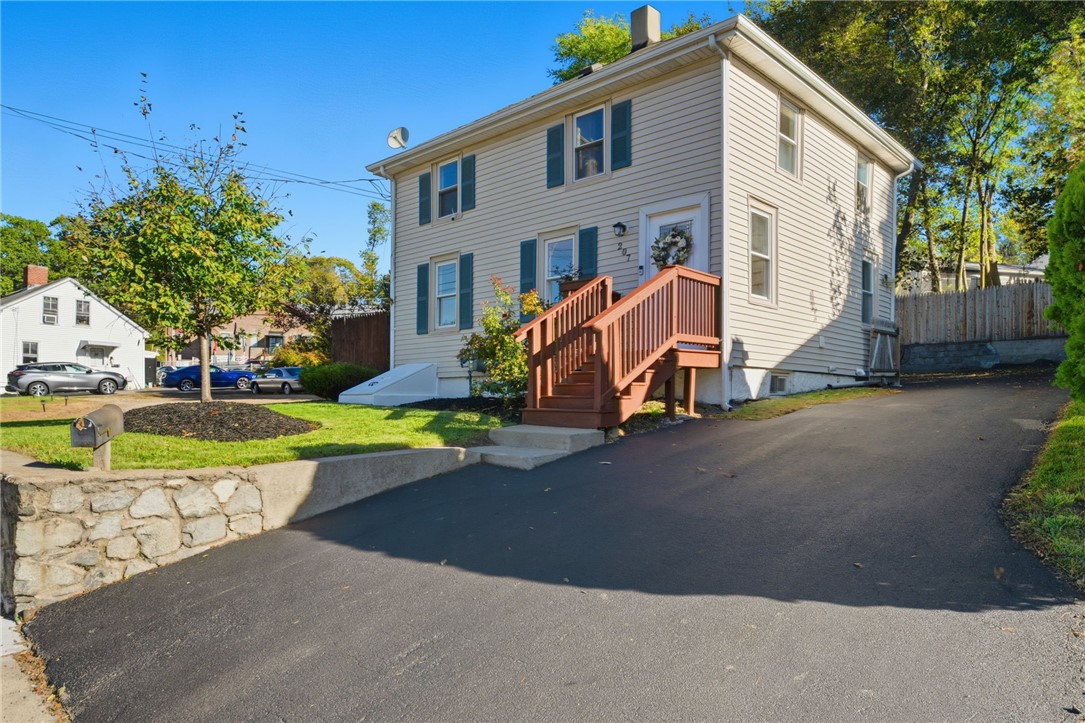 207 Mendon Road Cumberland, RI 02864 - Photo 22 of 22 Colonial with front and side entries and newly seal-coated driveway