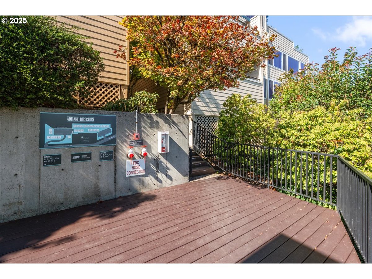 3515 Southwest Barbur Boulevard, Unit P1 Portland, OR 97239 - Photo 23 of 35 a view of outdoor space and yard