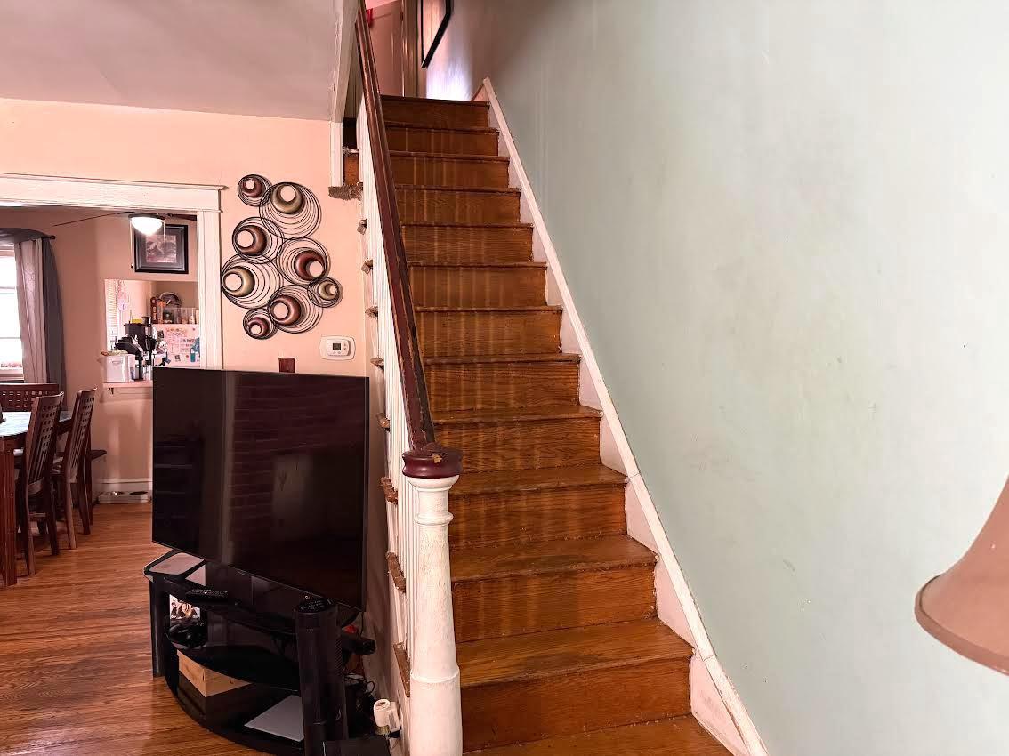 75 Lamport Road Upper Darby, PA 19082 - Photo 9 of 17 Staircase to the 2nd floor.