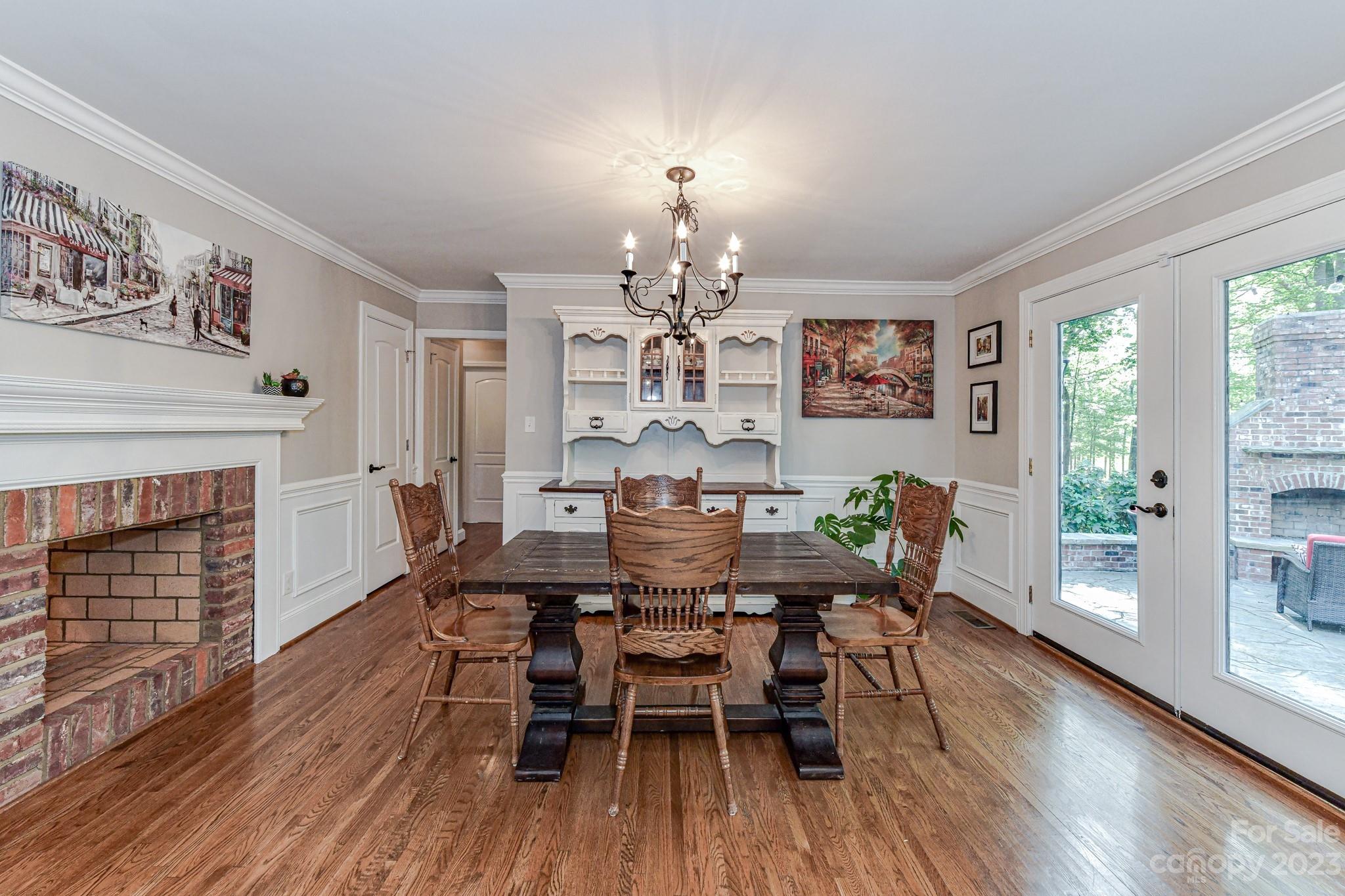 1050 Ben Black Road Midland, NC 28107 - Photo 16 of 48 a view of a dining room with furniture window and wooden floor