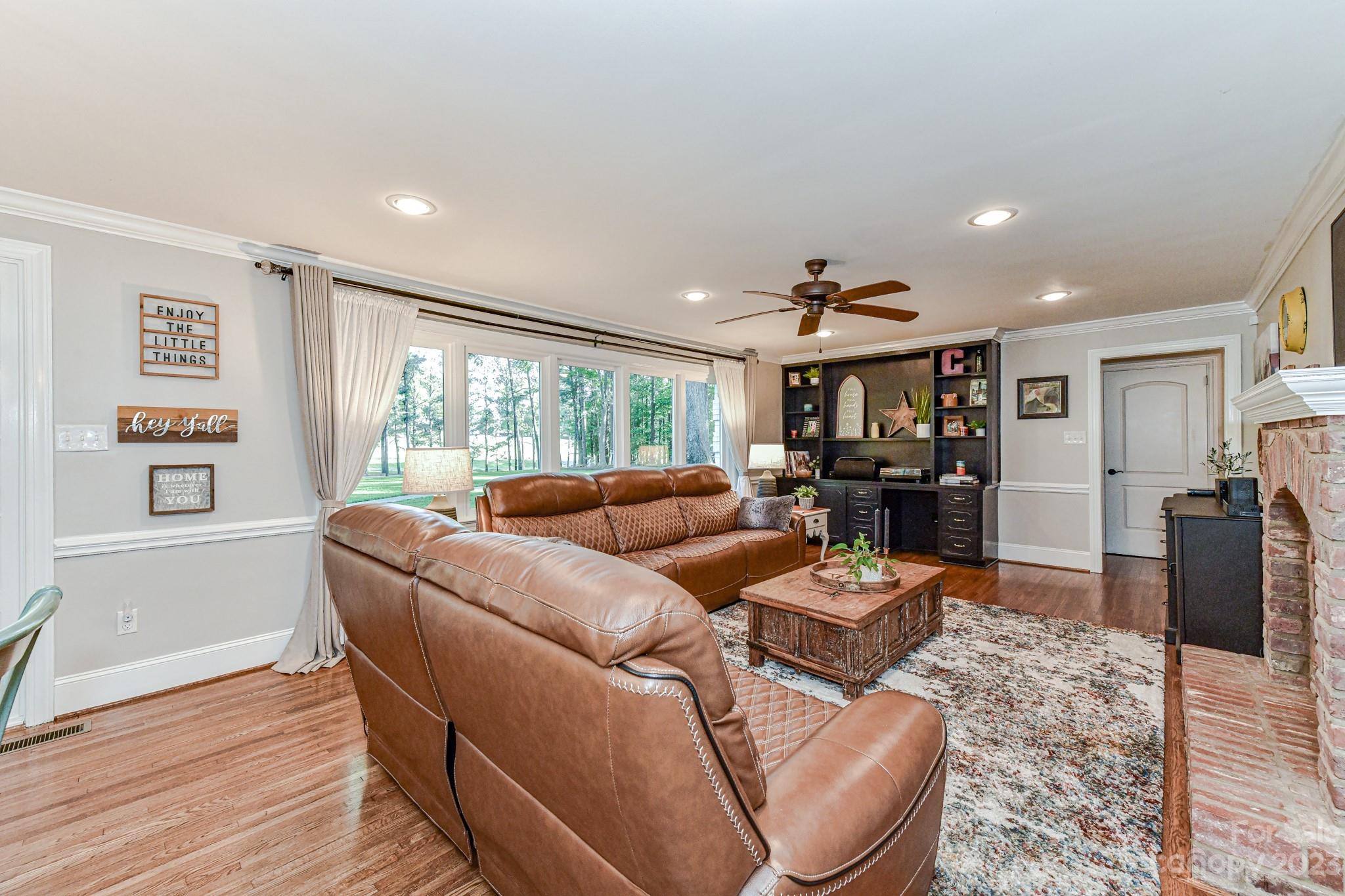 1050 Ben Black Road Midland, NC 28107 - Photo 9 of 48 a living room with furniture and a large window
