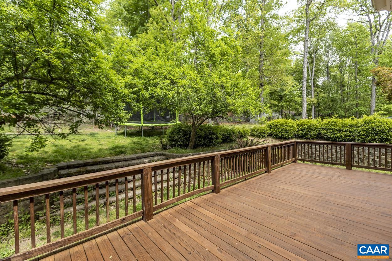28 Xebec Road Palmyra, VA 22963 - Photo 30 of 34 a view of balcony with deck and trees