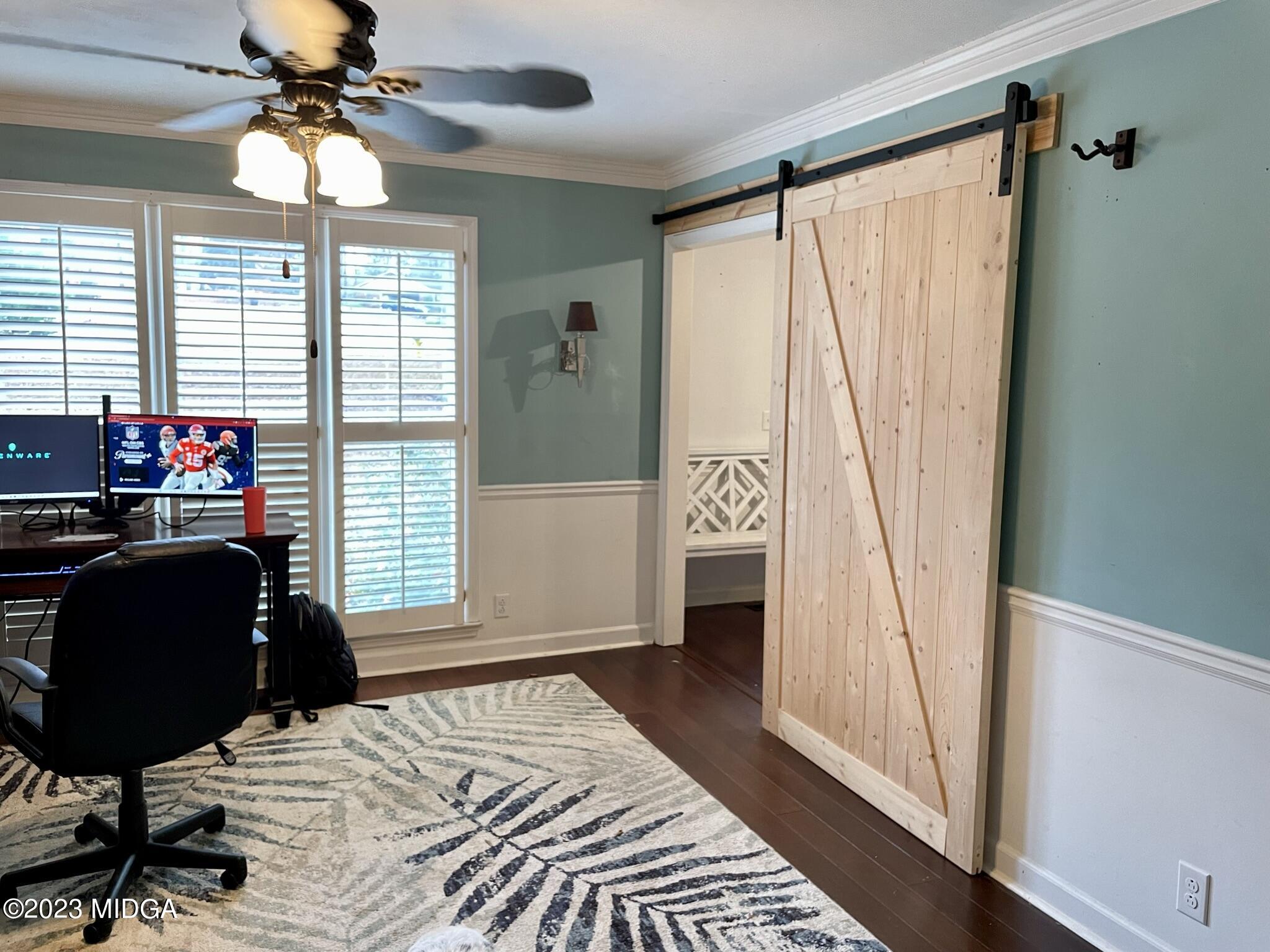 270 Castlegate Road Macon, GA 31210 - Photo 6 of 35 a bedroom with a bed closet and a window