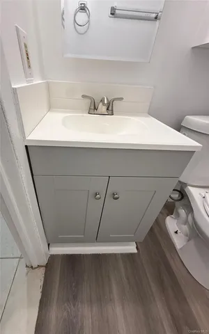 a utility room with a sink