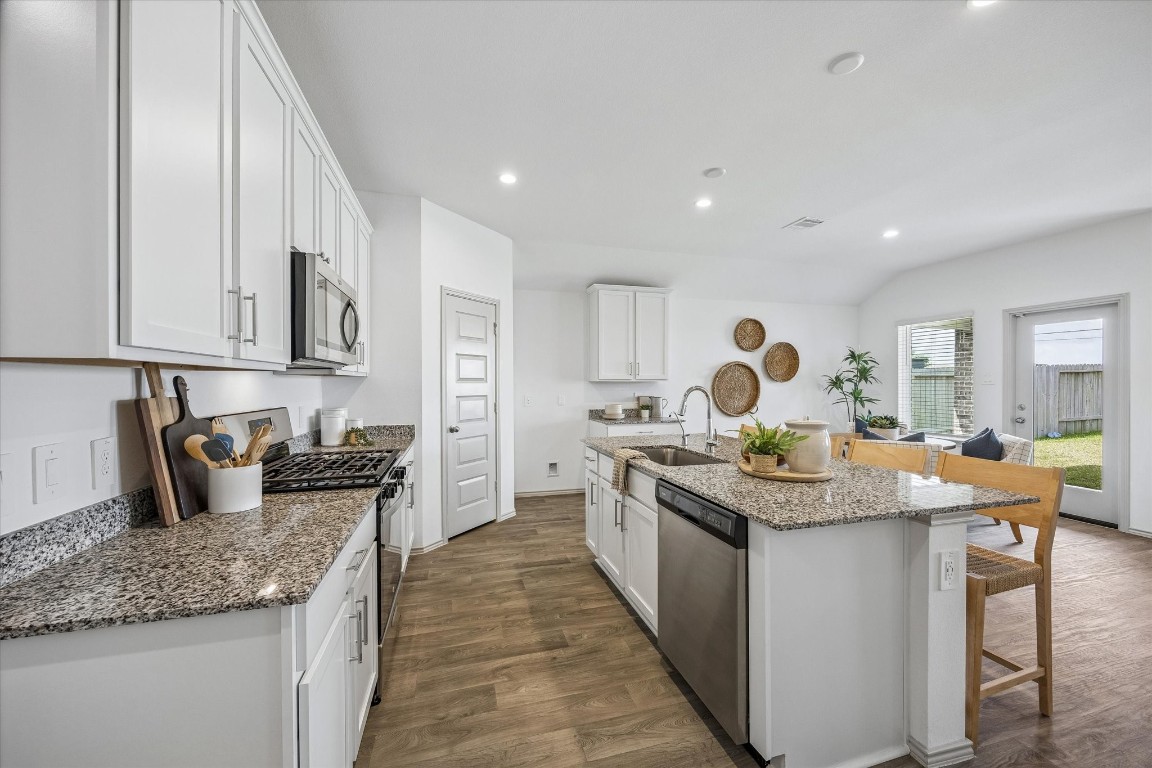 3505 Rockefeller Road Texas City, TX 77591 - Photo 7 of 23 Kitchen features a clean and modern design.