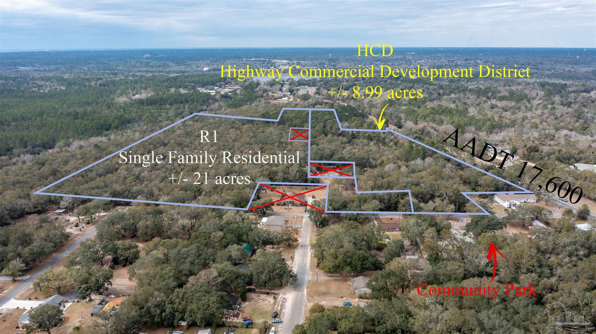 0 Hwy 90 Milton Milton, FL 32583 - Photo 2 of 8 a picture of city view