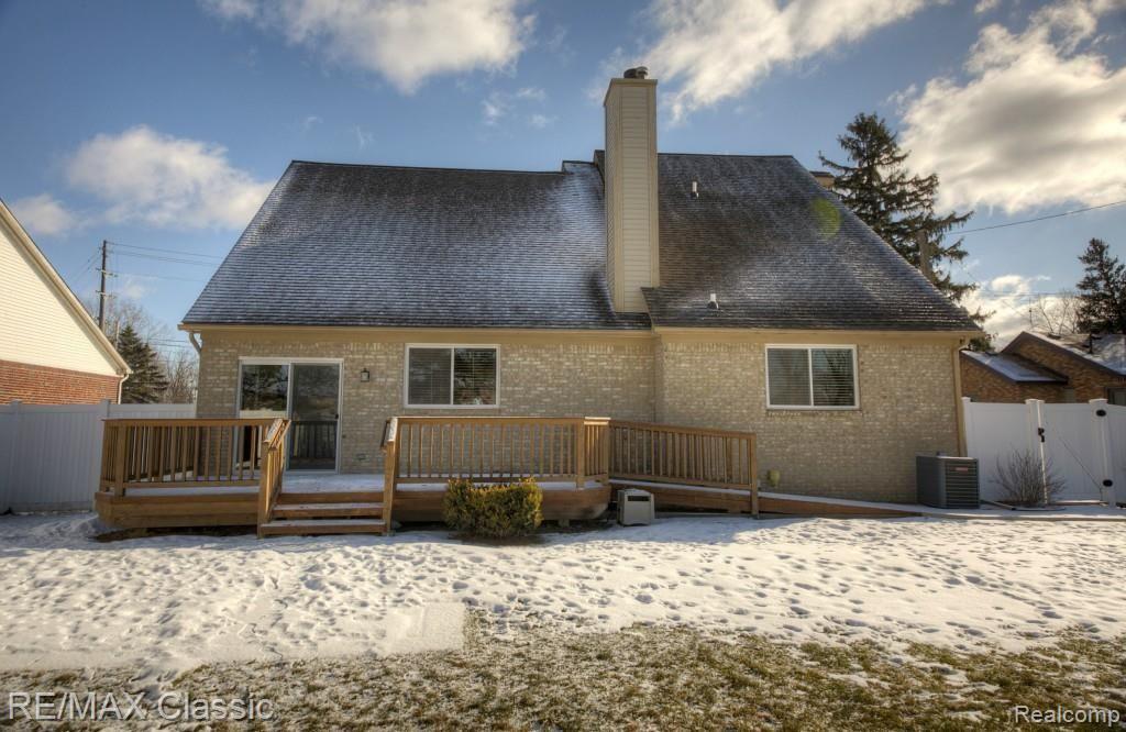 8577 North Canton Center Road Canton, MI 48187 - Photo 24 of 24 Rear of Home