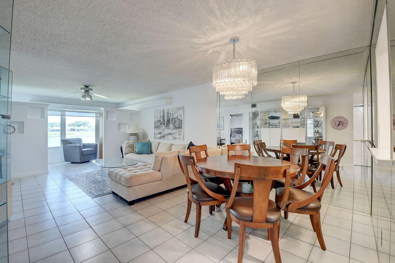 9111 Tracy Court, Unit 4 Boca Raton, FL 33496 - Photo 13 of 47 Dining / Living