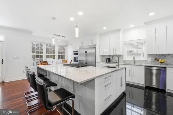 a view of outdoor space with seating area