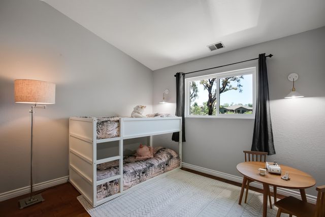 a room with furniture and a window