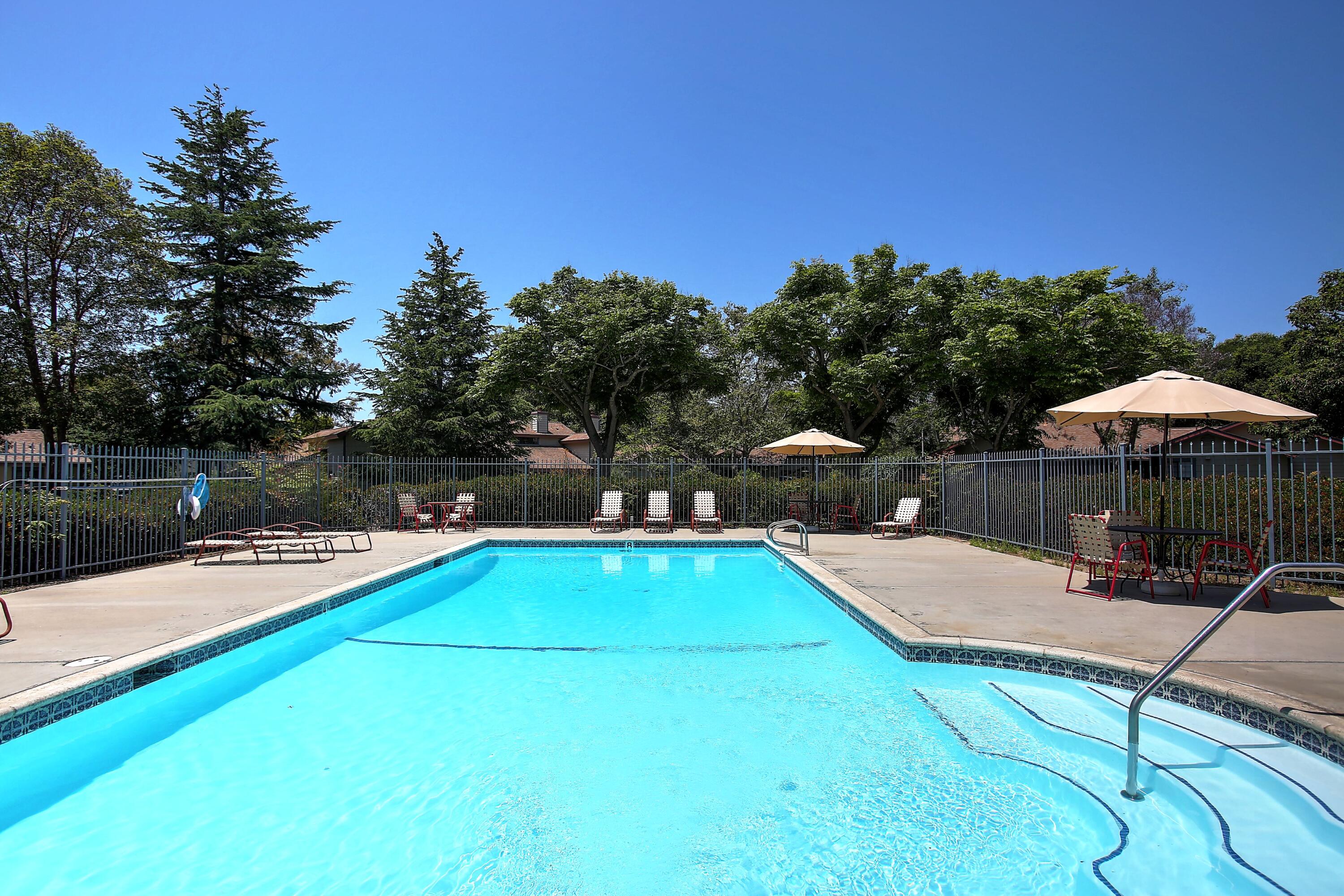 5341 Traci Drive Santa Barbara, CA 93111 - Photo 20 of 23 a view of a swimming pool with lounge chairs