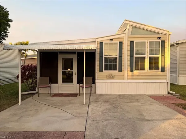 a view of a house with an outdoor space